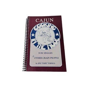 VTG Cajun Cooking In The Nude For Singles Or Other Crazy People Cookbook Topous